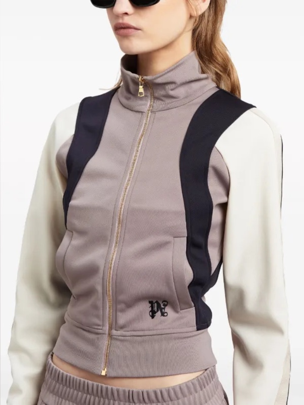 Palm Angels PA monogram track jacket Women’s Size Small